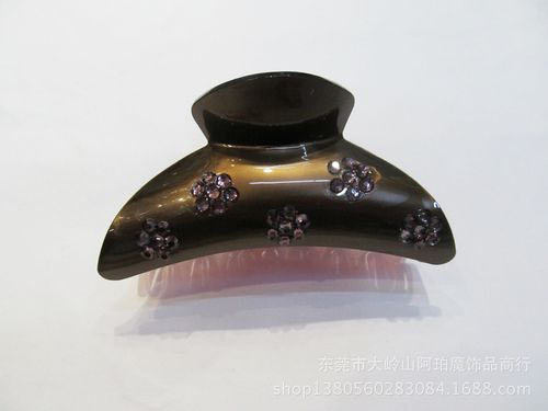 8cm亚克力水晶抓夹 厂家直销，点亮你的百变发型